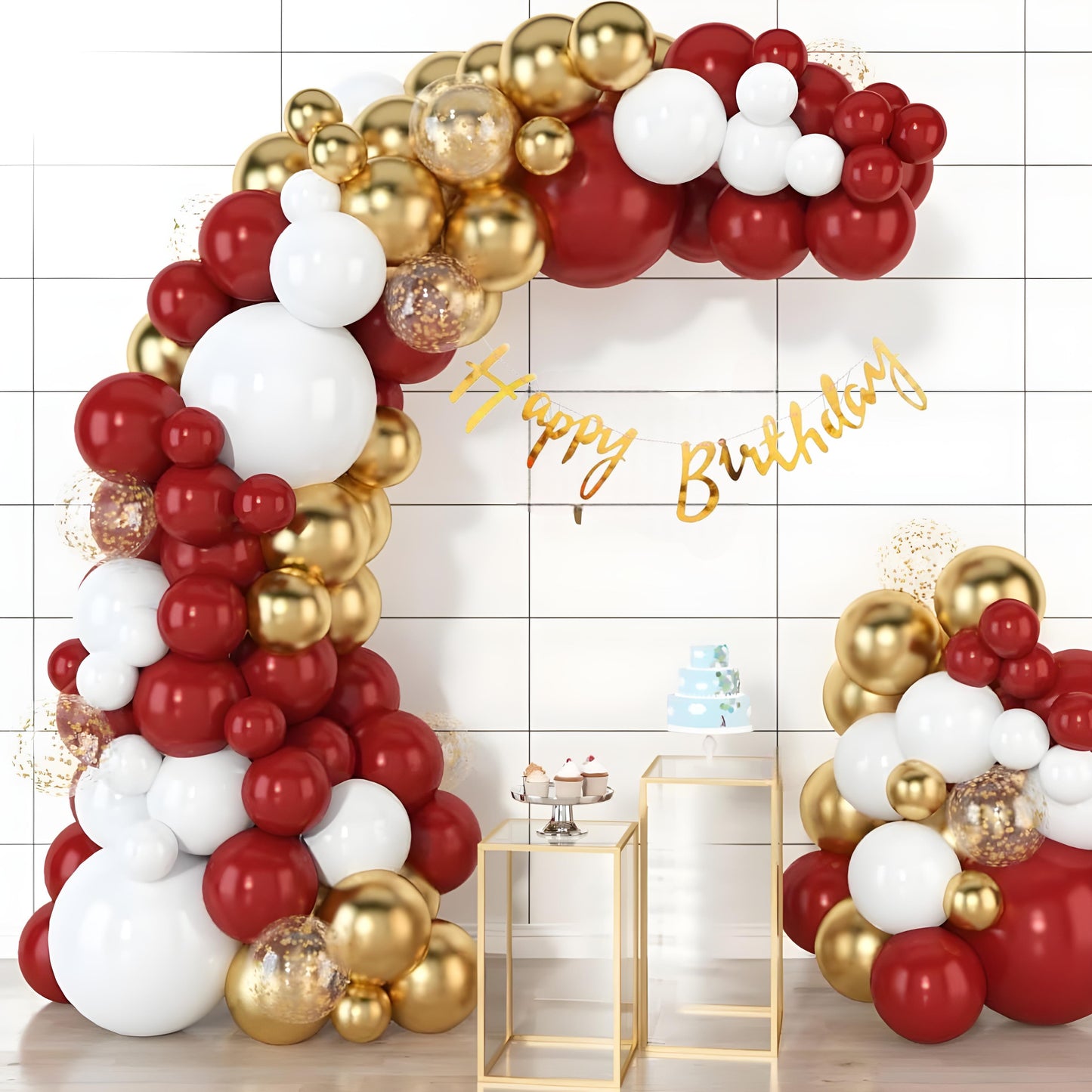 58 Pcs Birthday Decoration Set for Boys & Girls Including Happy Birthday Banner
