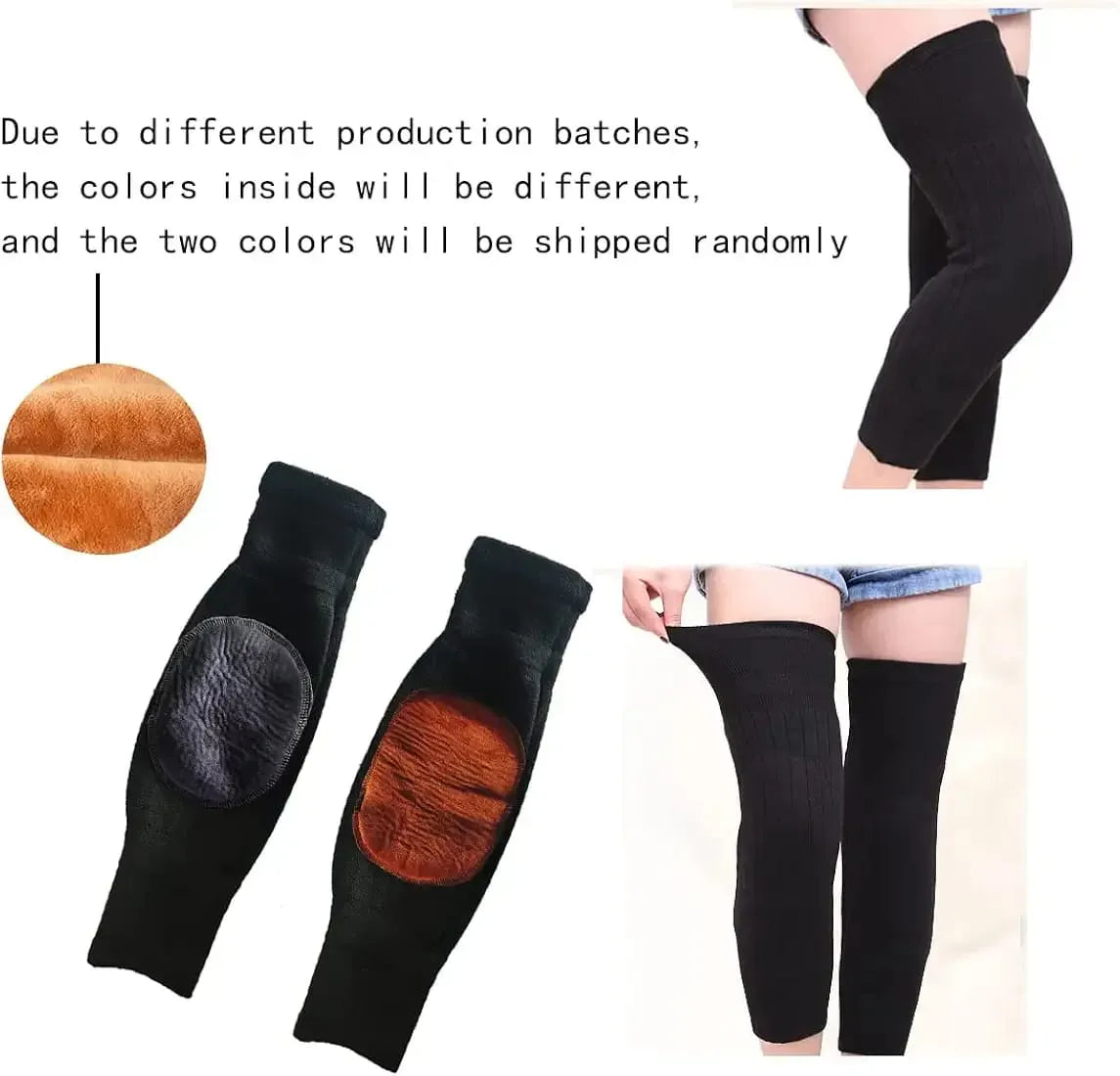 Winter Warm Thermal Knee Warmers