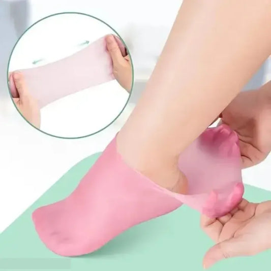 Silicone Moisturizing Socks for Foot Care Softening