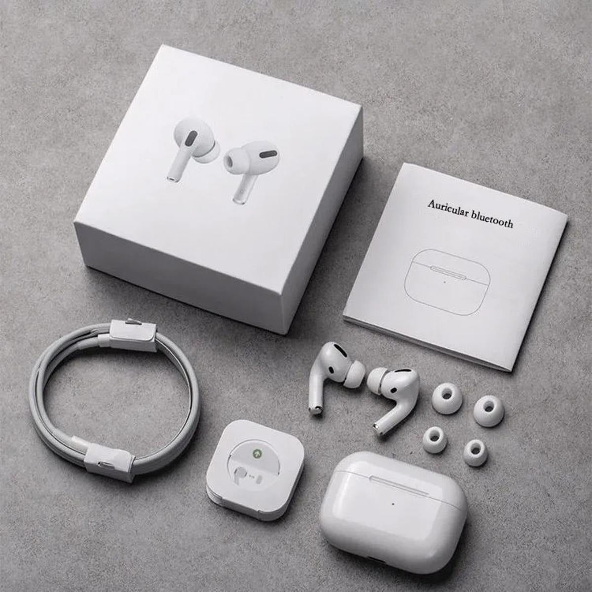 AirPods Pro Wireless Earbuds, Bluetooth 5.0, Compatible with iOS/Android