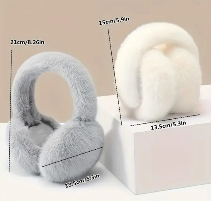 Earmuffs for girls - Soft, Warm & Comfortable Winter Ear Warmer, high quality earmuffs headphones
