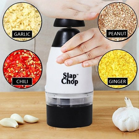 All in 1 Original Slap Chop Slicer with Stainless Steel Blades Vegetable Chopper Gadget