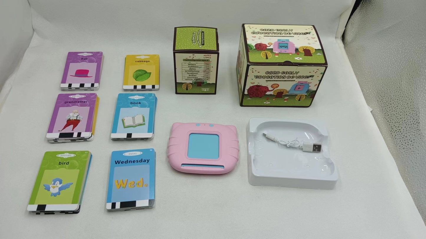 Talking Flash Cards |English Learning Toy with 202 Words for Kids