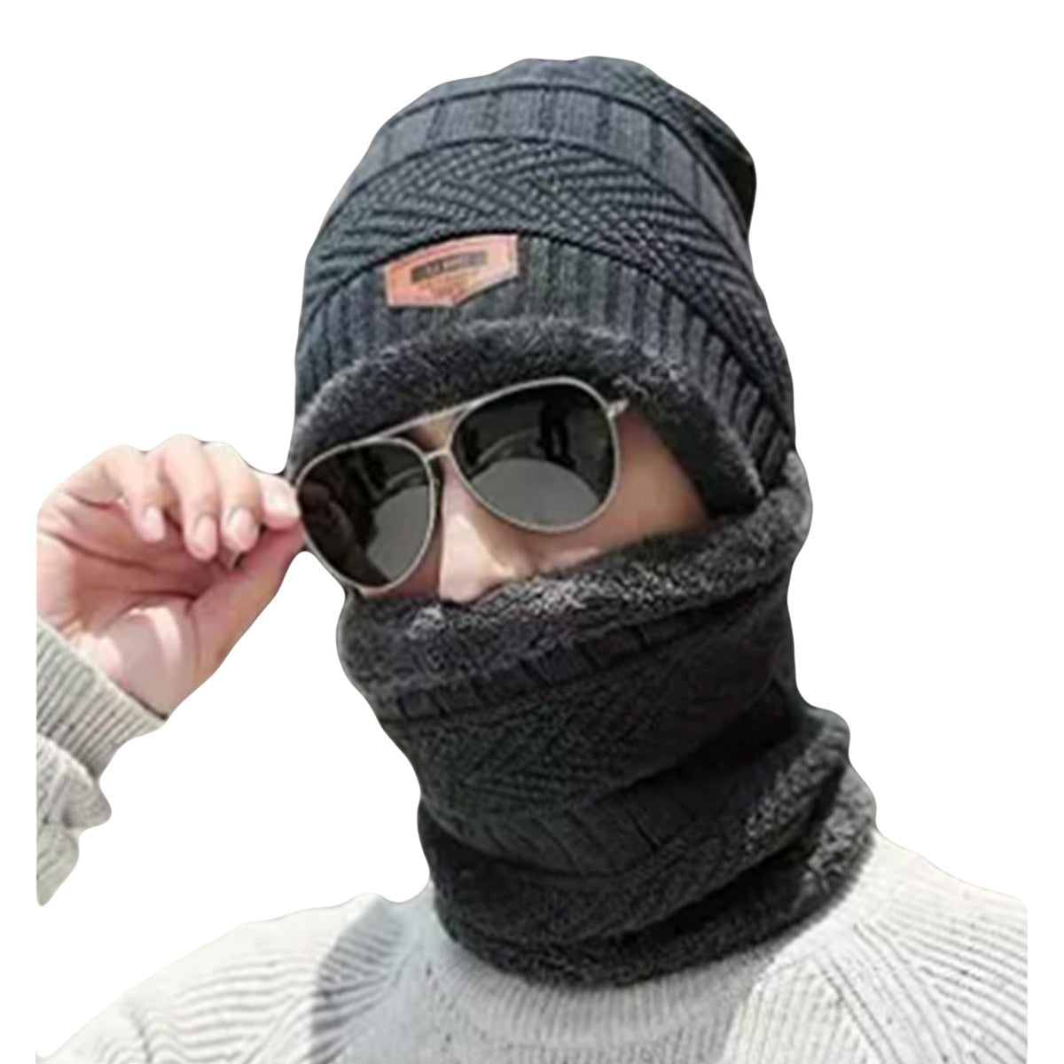 Winter Cap with Gloves Set – Warm, Stylish & Comfortable, Winter Caps for Men & Women - Cozy, Trendy, & Affordable,