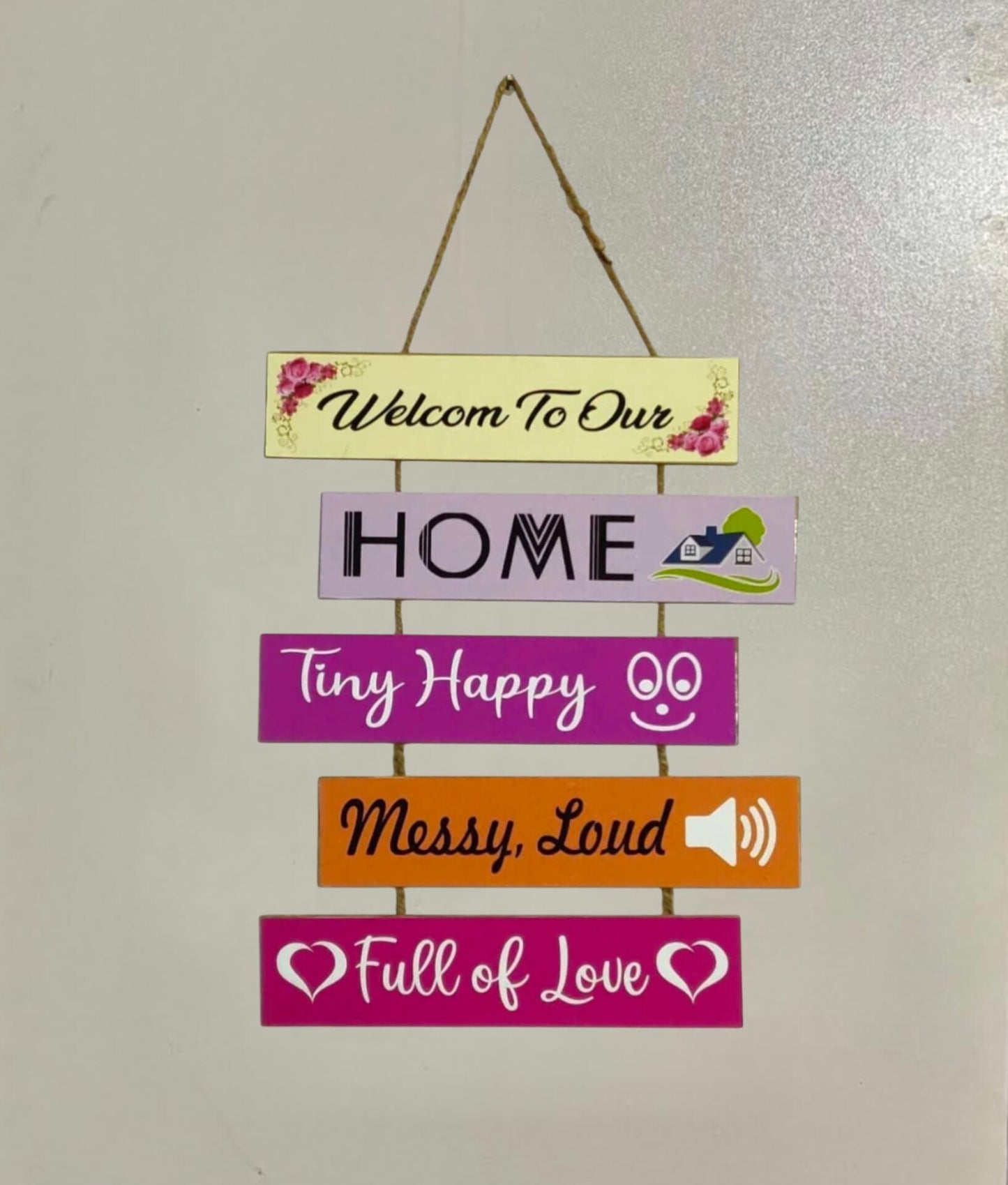 Wooden Wall Hanging quotes for home decoration