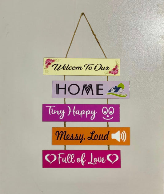 Wooden Wall Hanging quotes for home decoration