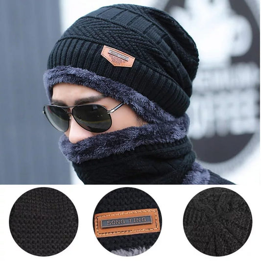 Winter Cap with Gloves Set – Warm, Stylish & Comfortable, Winter Caps for Men & Women - Cozy, Trendy, & Affordable,