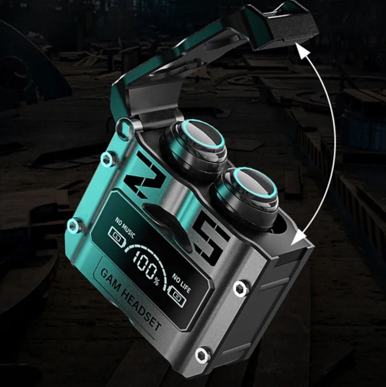 M25 Damix TWS Gaming Headphones True Wireless Earbuds Earphones Touch Control