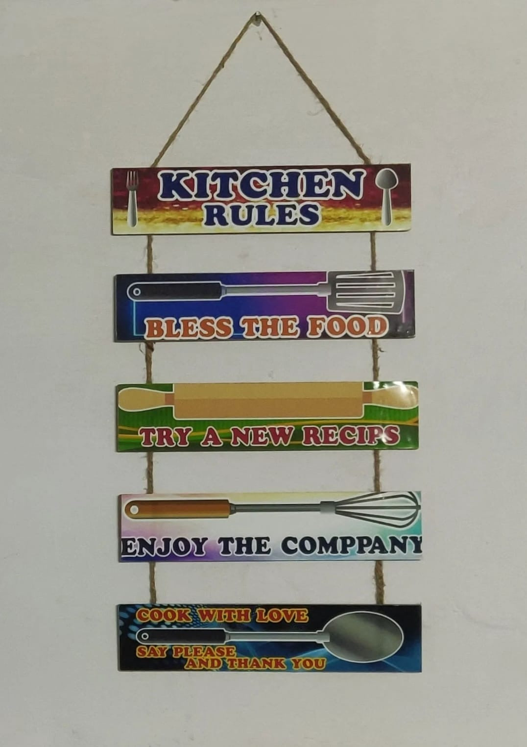 Wooden Wall Hanging quotes for home decoration