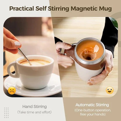 Self Stirring Coffee Mug