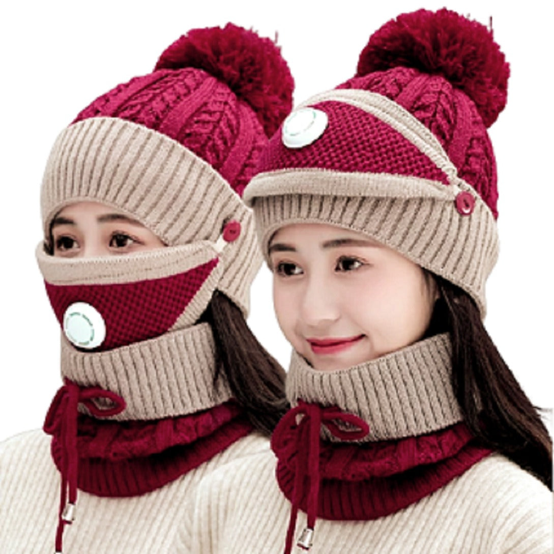 Dachi Winter Cap High Quality Warm Face Cover For Girls